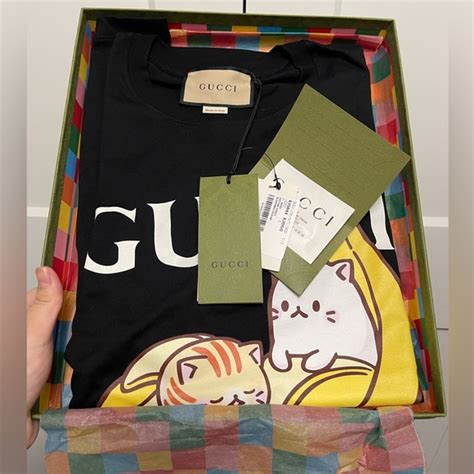 gucci cat banana|gucci bananya launch.